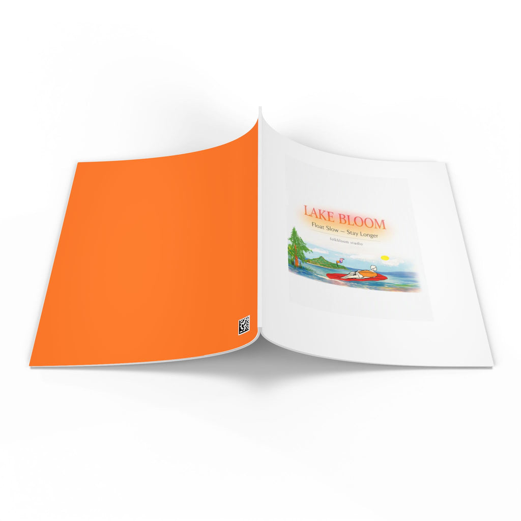 Softcover Photo Book – 'Lake Bloom' Family Lake Vacation Keepsake