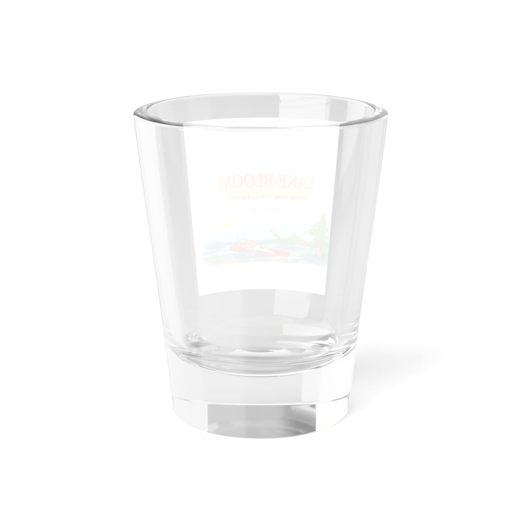 Lake Bloom 1.5oz Shot Glass — Kayak Lakeside Novelty Shooter