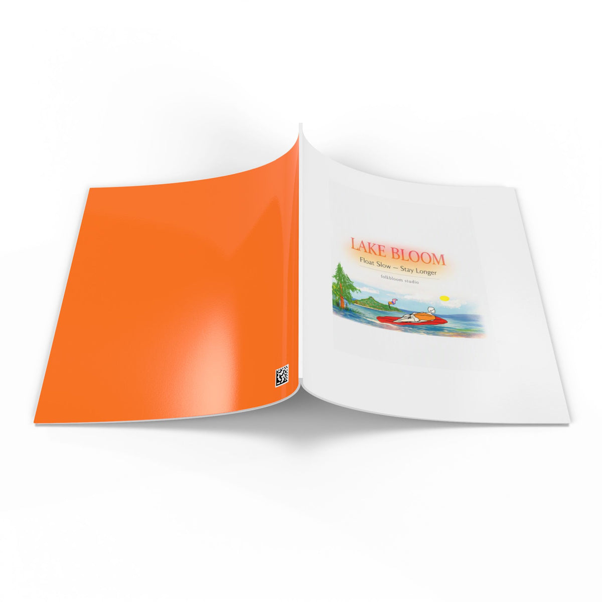 Softcover Photo Book – 'Lake Bloom' Family Lake Vacation Keepsake