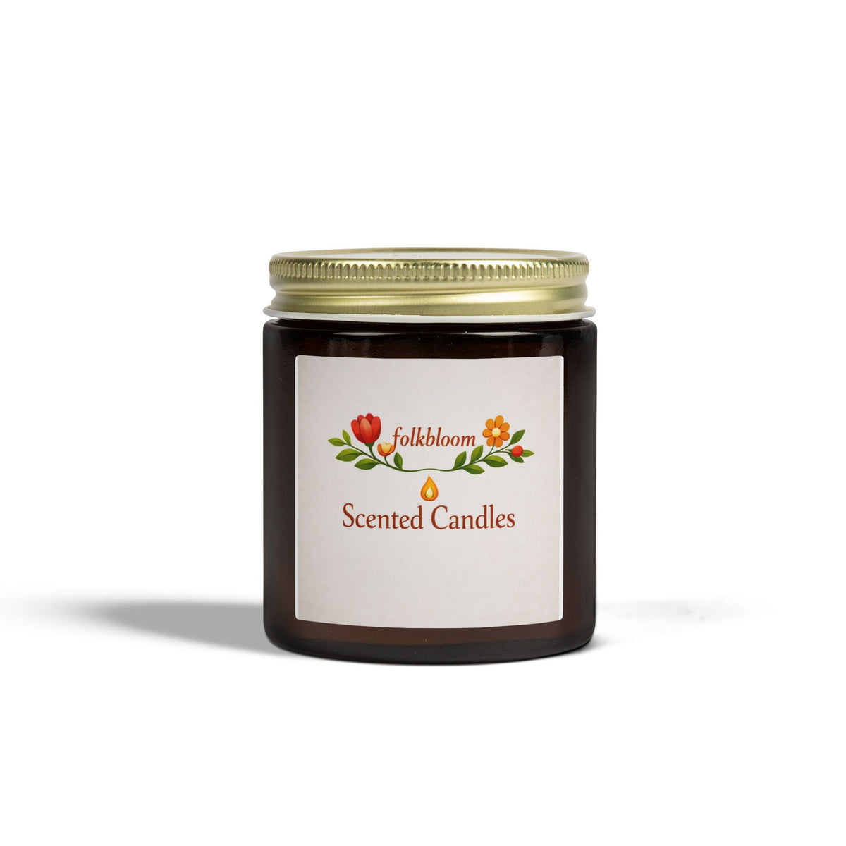 Coconut Apricot Scented Candle (4oz or 9oz)