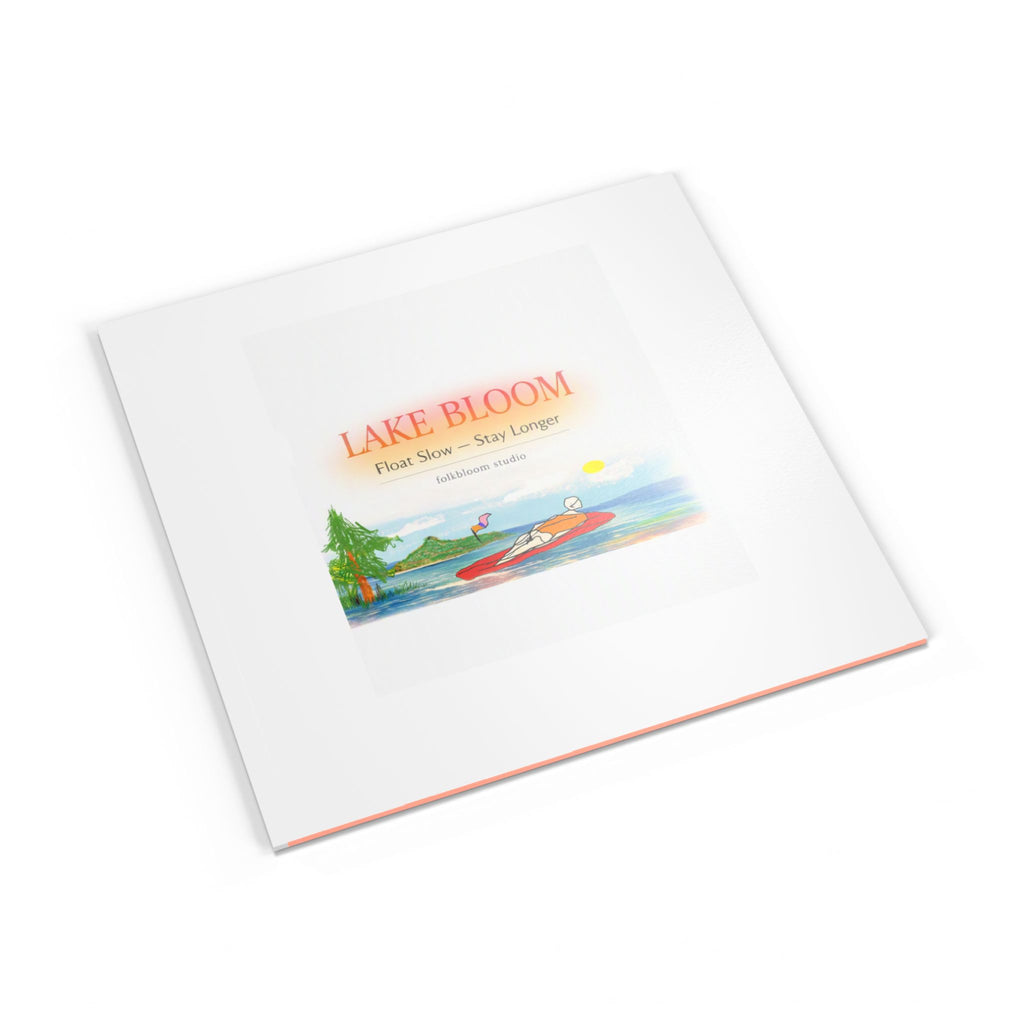 Softcover Photo Book – 'Lake Bloom' Family Lake Vacation Keepsake