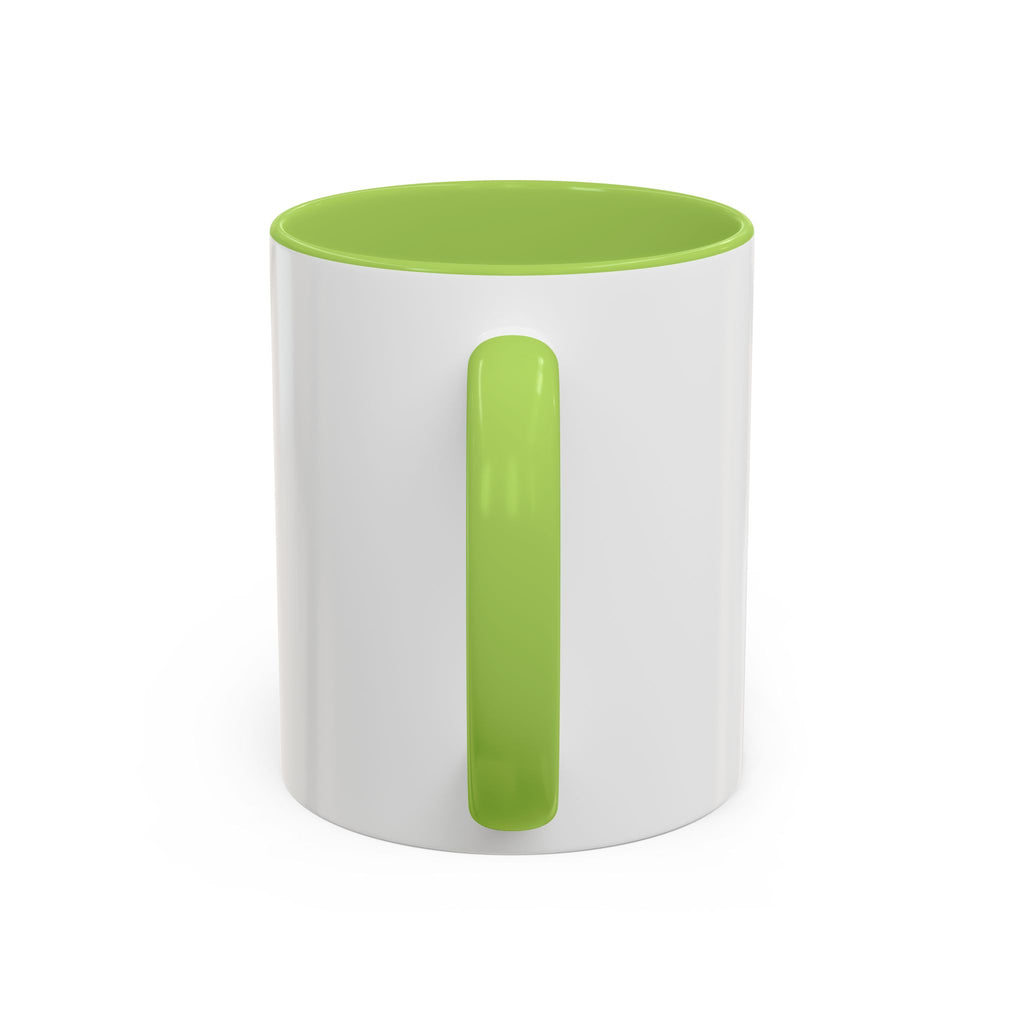 Lake Bloom Accent Coffee Mug – 'Float Slow, Stay Longer' Relaxing Kayak Design