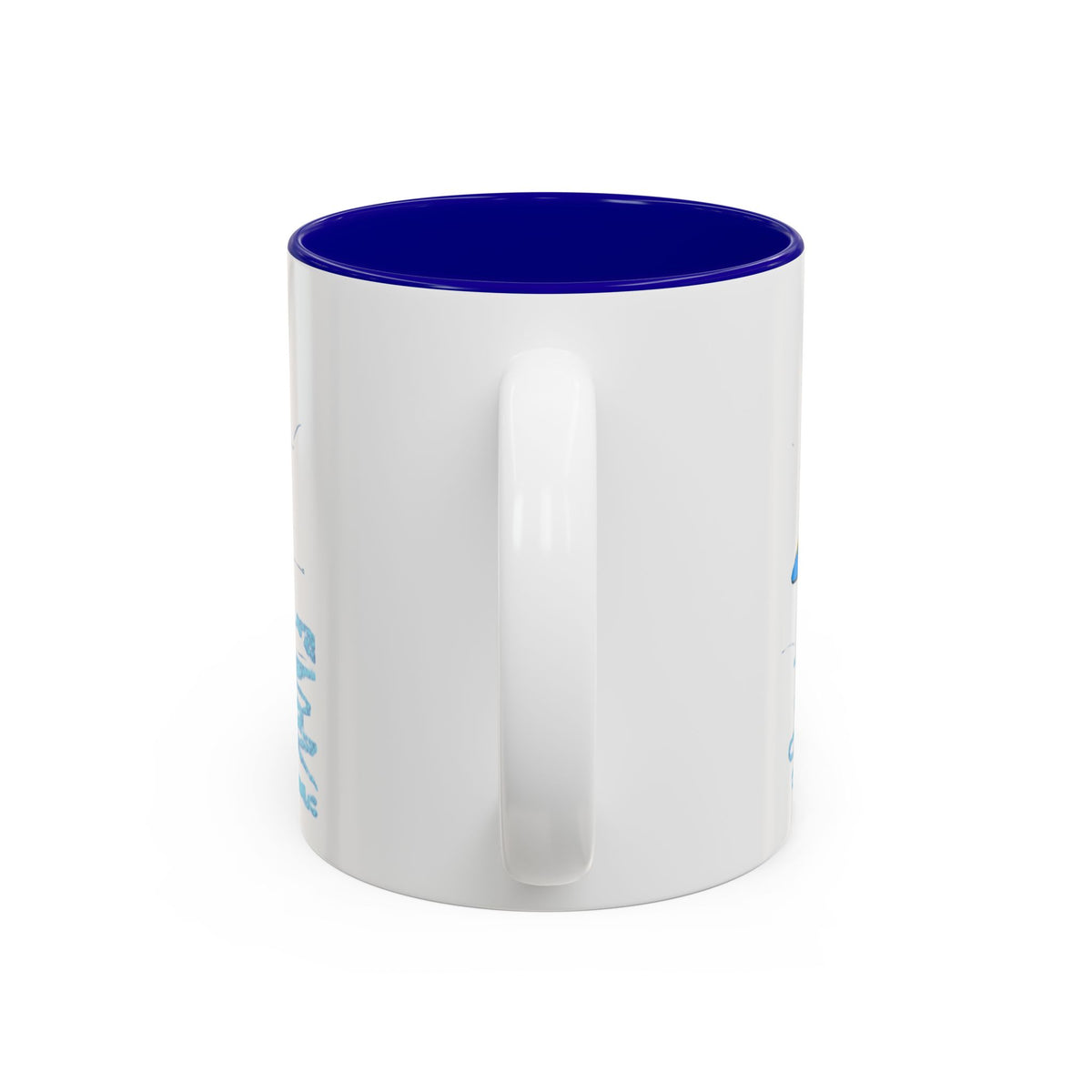 Yellow Belly Whale Two-Tone Accent Mug (11oz & 15oz)