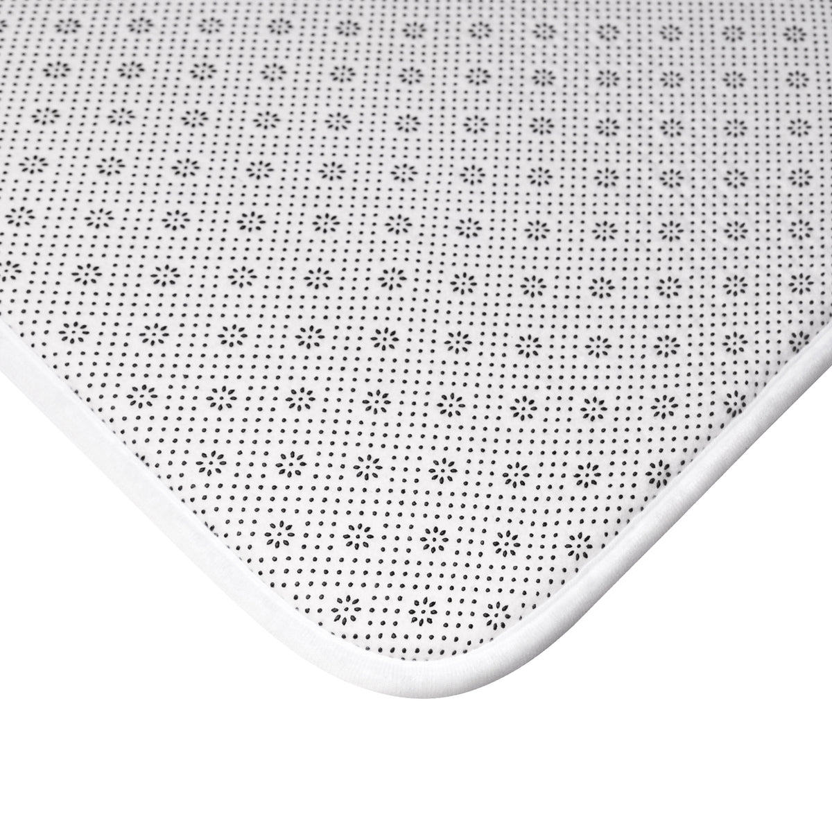 Green Vine Bath Mat – Leaf Pattern Bathroom Rug