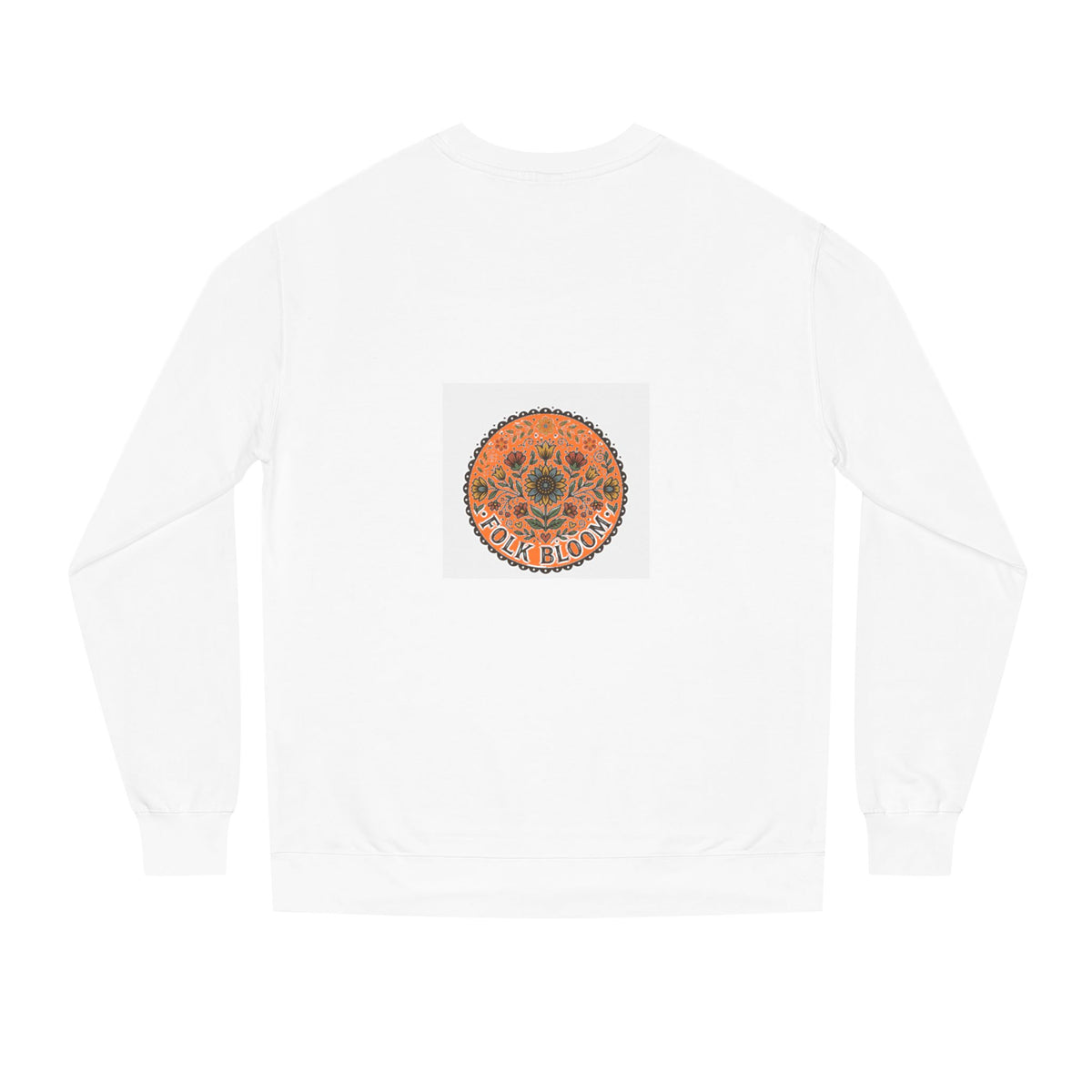 Autumn Bloom Sweatshirt — 'Stillness' Floral Graphic Crew