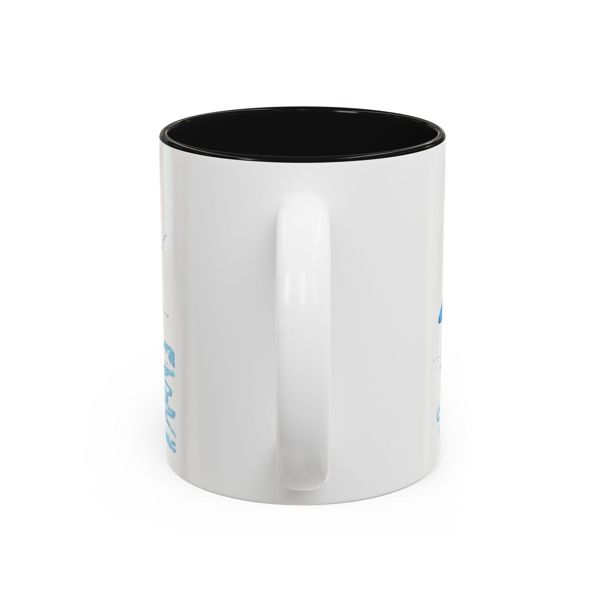 Yellow Belly Whale Two-Tone Accent Mug (11oz & 15oz)