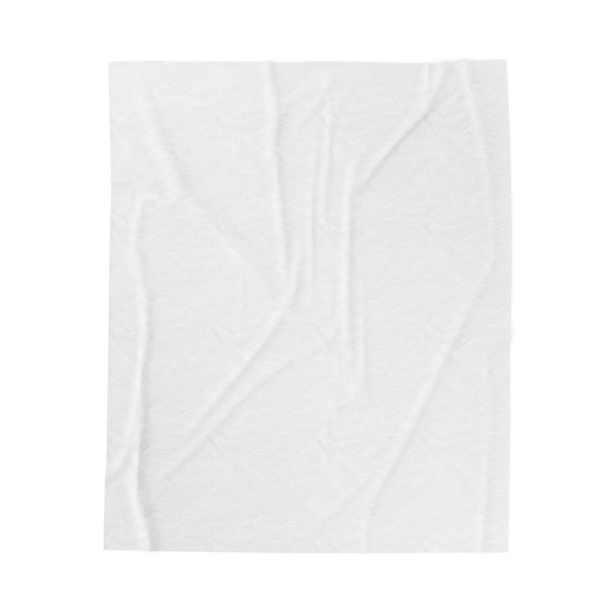 Christmas Velveteen Plush Blanket — "Happy Folk Bloom Christmas" Floral Holiday Throw