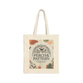 Perch & Pattern Floral Logo Canvas Tote