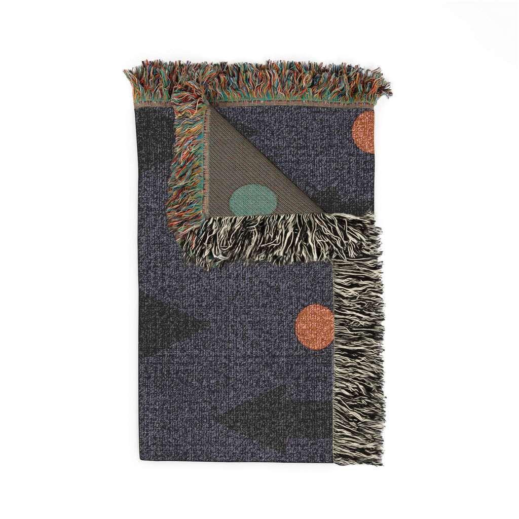 Geometric Arrow Woven Blanket