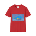 Lake Bloom Resort Whale T-Shirt — Retro Beach Vacation Tee