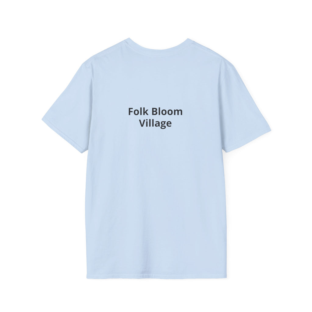 Lake Bloom Whale Tours T-Shirt — Cute Blue Whale Graphic Tee