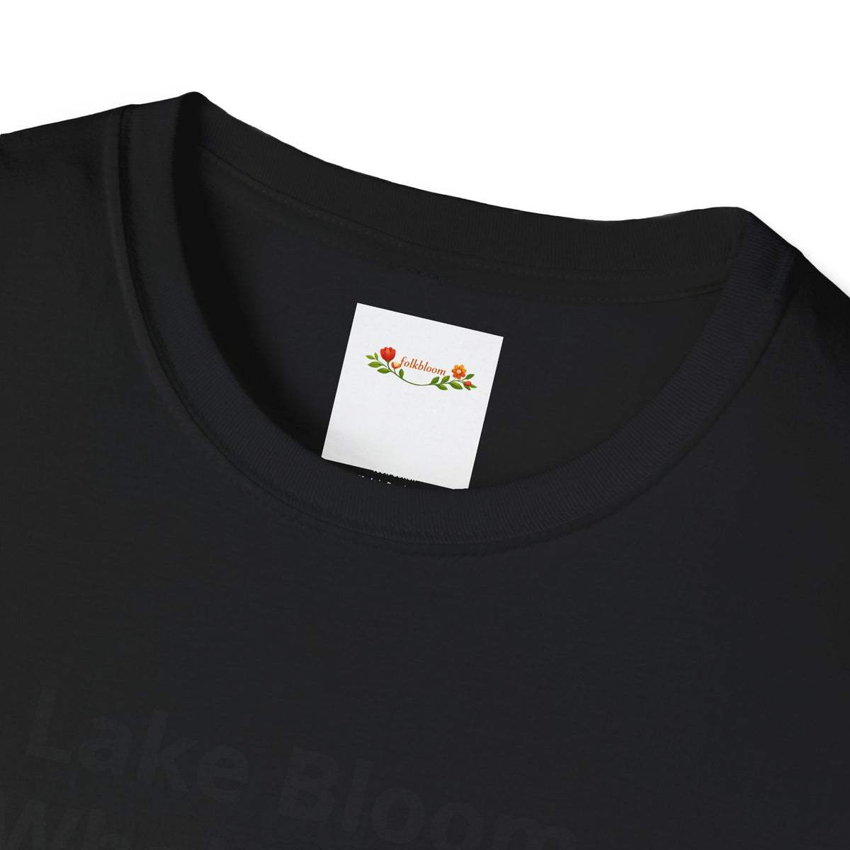 Lake Bloom Whale Tours T-Shirt — Cute Blue Whale Graphic Tee