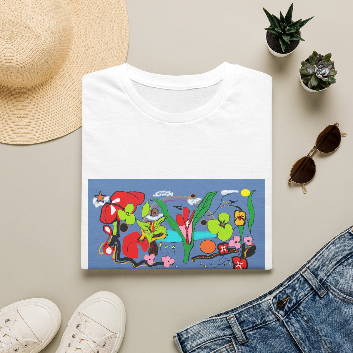 Floral Pop Art T-Shirt