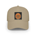 Folk Bloom Mandala Low Profile Cap | Floral Circular Emblem
